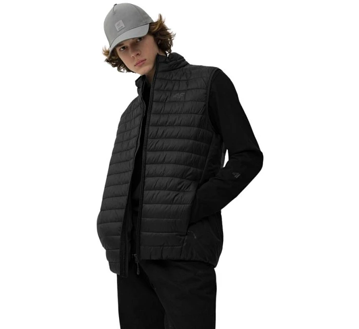 Pánská péřová vesta M 4FSS23TDJAM082 20S - 4F Pánská péřová vesta M 4FSS23TDJAM082 20S - 4F