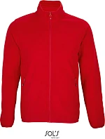 SOL'S Factor Men Pánská fleecová bunda model 22519455 red SOL'S Factor Men Pánská fleecová bunda model 22519455 red