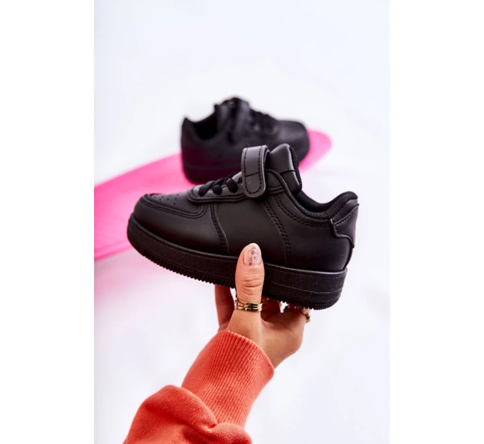 Dětská sportovní obuv se suchým zipem Černá Elike Dětská sportovní obuv se suchým zipem Černá Elike