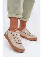 Dámské tenisky Big Star model 22042617 Béžové - Big Star Shoes Dámské tenisky Big Star model 22042617 Béžové - Big Star Shoes