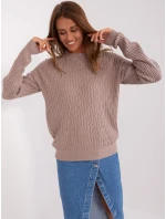 Jumper AT SW 2338.14P tmavě lila