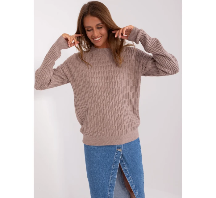 Jumper AT SW 2338.14P tmavě lila