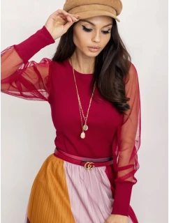 Bluzka RV BZ model 21858896 bordowy - FPrice