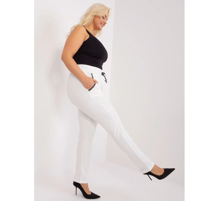 Spodnie dresowe RV DR model 19154441 ecru - FPrice Spodnie dresowe RV DR model 19154441 ecru - FPrice