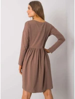 Šaty RV SK 5889.41P hnědá