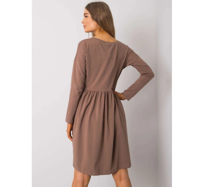 Šaty RV SK 5889.41P hnědá