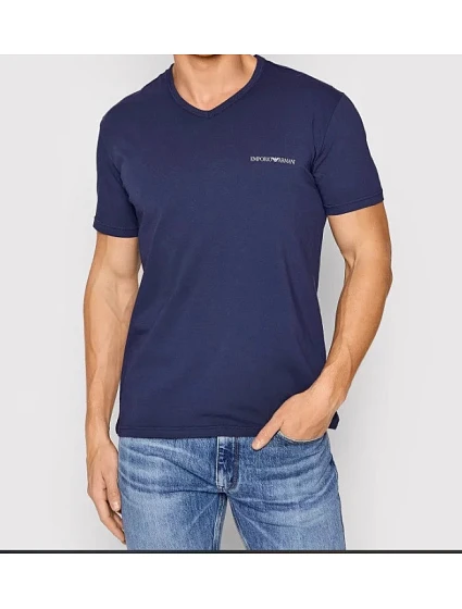 Pánské triko   tm.modrá  model 17296082 - Emporio Armani