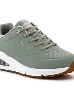 Dámské sportovní boty 155196-SAGE Olivová se zlatou - Skechers