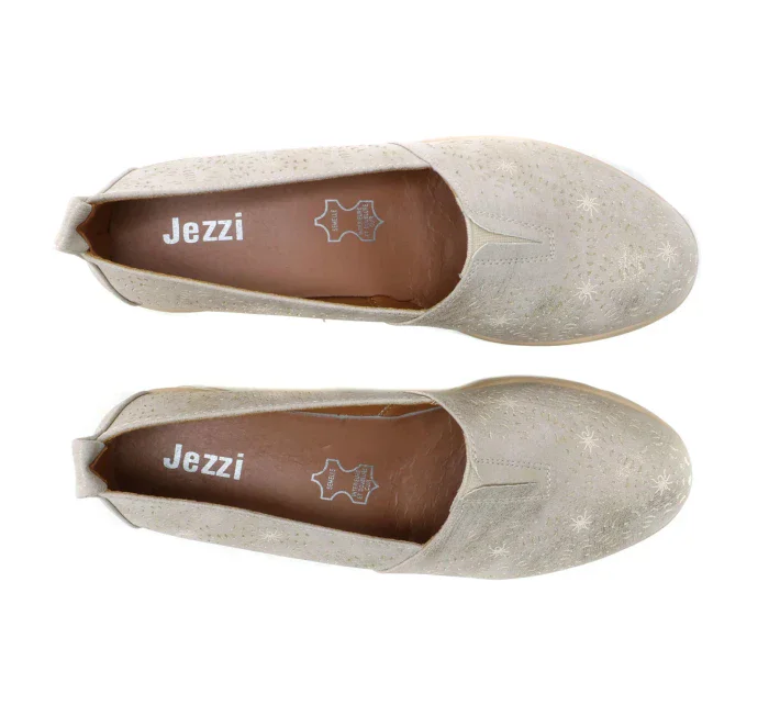 Dámské polobotky RMR23109D-7 zlaté - Jezzi