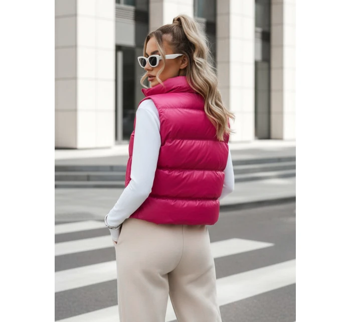 Dámská sportovní vesta RASBERRY BUSH fuchsia FashionStreet TY3808 Dámská sportovní vesta RASBERRY BUSH fuchsia FashionStreet TY3808