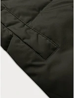 Oboustranná dámská vesta typu v army barvě model 20722468 - J.STYLE Oboustranná dámská vesta typu v army barvě model 20722468 - J.STYLE