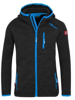 Trollkids Dětská bunda Jondalen XT atlantic Jr 222-605 fleecová bunda