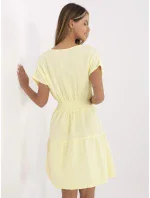 Šaty MI SK 92160.00 světle žluté