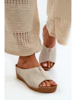 Pantofle model 198463 Step in style Pantofle model 198463 Step in style