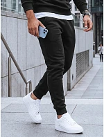 Pánská zateplená tepláková souprava černá FashionStreet AX0606 Pánská zateplená tepláková souprava černá FashionStreet AX0606