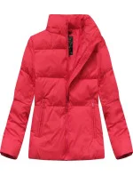 ZIMOWA KRÓTKA PIKOWANA KURTKA DAMSKA CZERWONA model 21242154 - Libland