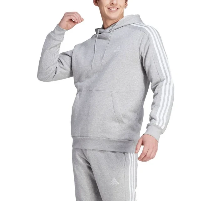 Adidas Essentials Fleece 3-Stripes Hoodie M IJ6474 pánské Adidas Essentials Fleece 3-Stripes Hoodie M IJ6474 pánské