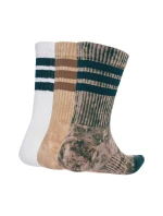 Adidas Stonewash Crew 3 páry ponožek s 3 pruhy JX5531 Adidas Stonewash Crew 3 páry ponožek s 3 pruhy JX5531