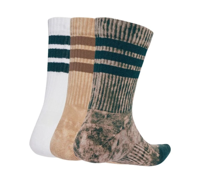 Adidas Stonewash Crew 3 páry ponožek s 3 pruhy JX5531 Adidas Stonewash Crew 3 páry ponožek s 3 pruhy JX5531