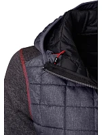 JN Dámská pletená hybridní bunda 02.0 grey melange/anthracite melange model 22528889 - Daiber JN Dámská pletená hybridní bunda 02.0 grey melange/anthracite melange model 22528889 - Daiber