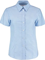 Kustom Kit KK 360 (26-28) Pracovní halenka Oxford s krátkým rukávem 43.360X light blue