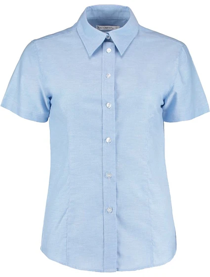 Kustom Kit KK 360 (26-28) Pracovní halenka Oxford s krátkým rukávem 43.360X light blue Kustom Kit KK 360 (26-28) Pracovní halenka Oxford s krátkým rukávem 43.360X light blue