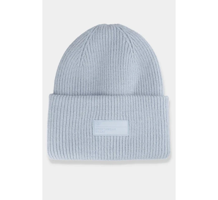 Dámská zimní čepice s logem model 21645333 modrá - 4F