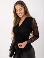 Bluzka MI BZ model 21786321 czarny - FPrice Bluzka MI BZ model 21786321 czarny - FPrice