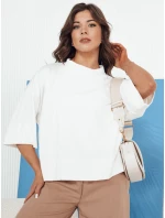 Dámská halenka CHARMA ecru FashionStreet RY2476 Dámská halenka CHARMA ecru FashionStreet RY2476