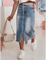 VINTAGO FashionStreet dámská džínová midi sukně CY0474