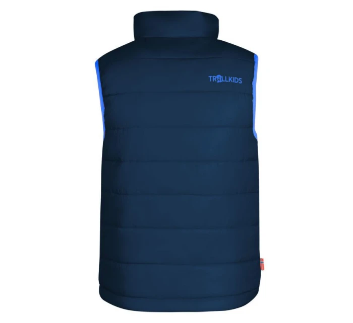 Trollkids Kids Trondheim Vest navy/medium blue (511-117) ultralehká dětská vesta pro chlapce/dívky Trollkids Kids Trondheim Vest navy/medium blue (511-117) ultralehká dětská vesta pro chlapce/dívky
