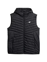 Pánská vesta 4F M344 deep black 4FWSS26TVJAM344 20S pánské