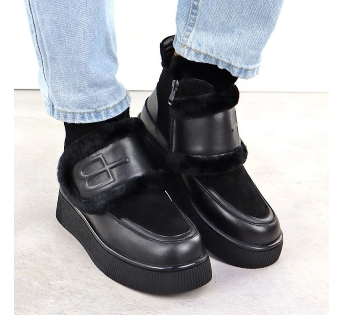 Potocki W WOL90A zateplená obuv černá