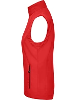 Daiber JN 1023 Dámská 3-vrstvá softshellová vesta 02.1023 red