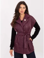 Kamizelka IT KZ model 21334702 bordowy - FPrice Kamizelka IT KZ model 21334702 bordowy - FPrice