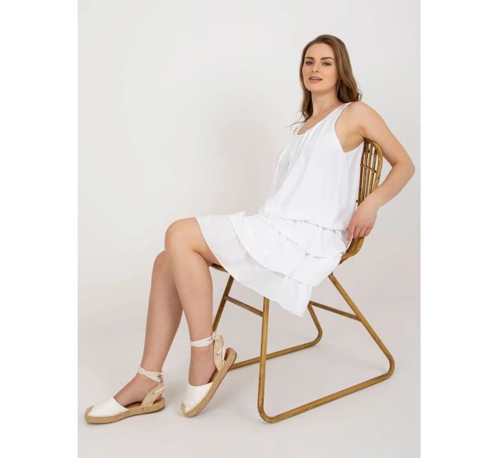 TW SK BI 8139 šaty.44 bílé