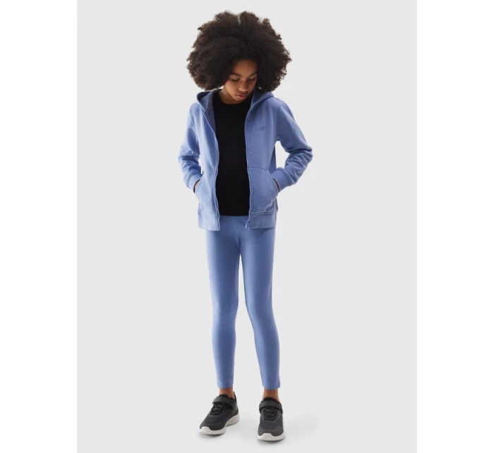 Dívčí elastické bavlněné legíny 4F Junior Dívčí elastické bavlněné legíny 4F Junior