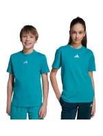 Dětské tričko adidas Essentials Tee 160 zelené JW0005