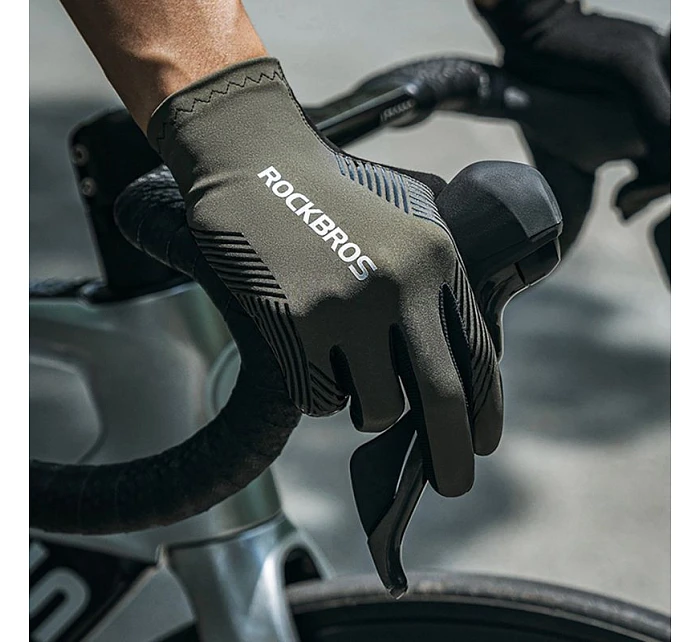 Cyklistické rukavice  velikost: XXL zelené model 22083556 - Rockbros