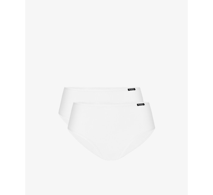 Dámské klasické kalhotky ATLANTIC 2Pack - bílé