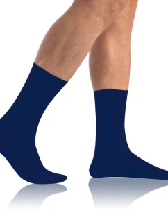 Bambusové klasické pánské ponožky BAMBUS COMFORT SOCKS - BELLINDA - tmavě modrá