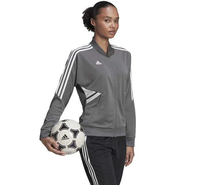 Mikina adidas Condivo 22 W HD2280 se zapínáním na zip