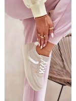 Nízké Dámské Tenisky Na Platformě Béžové model 21689166 - EVENTO Nízké Dámské Tenisky Na Platformě Béžové model 21689166 - EVENTO