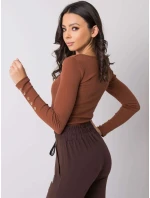 Halenka RV BZ 6065.80P tmavě hnědá Halenka RV BZ 6065.80P tmavě hnědá