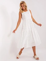 Dámské šaty 19869.85 krémově bílé - FPrice