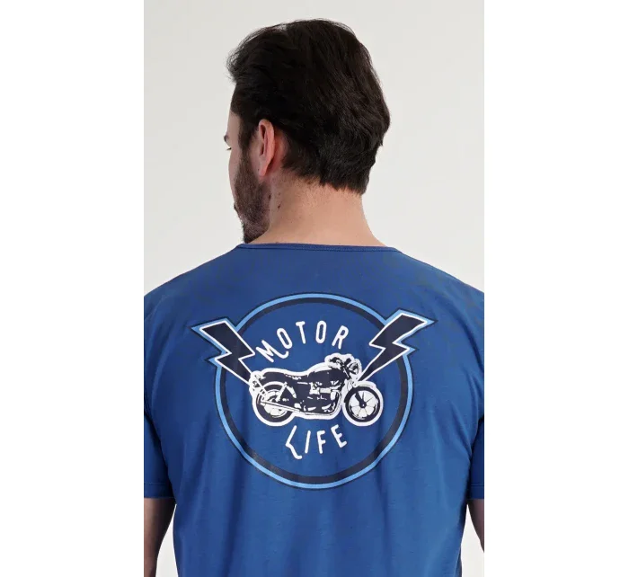 Pánské pyžamo šortky Motocycle