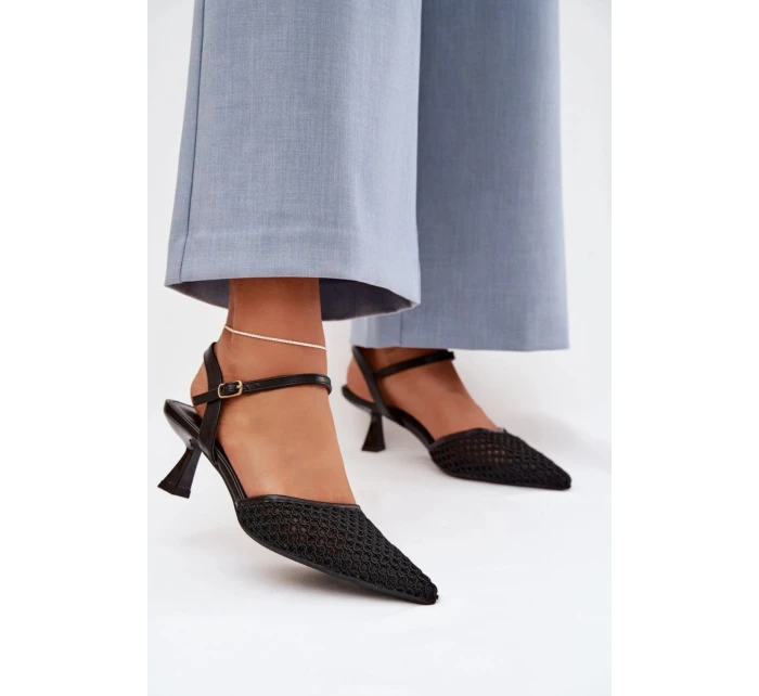 Sandály na podpatku  model 225214 Step in style