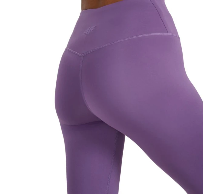 Dámské legíny 4F FNK F360 purple 4FWAW25TFTIF360 53S dámské Dámské legíny 4F FNK F360 purple 4FWAW25TFTIF360 53S dámské