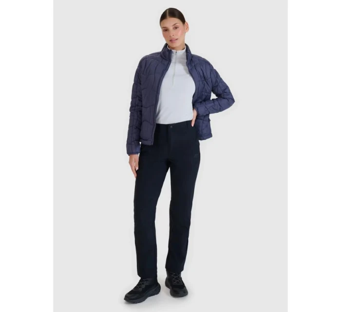 Dámská trekingová péřová bunda model 21434027 s výplní Primaloft Silver - 4F