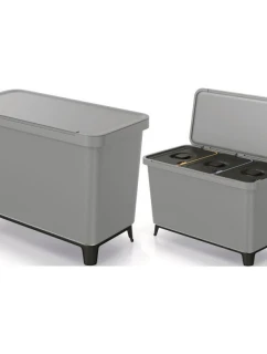 SORTIBOX 3W1 SMOOTH GRAY odpadkový koš